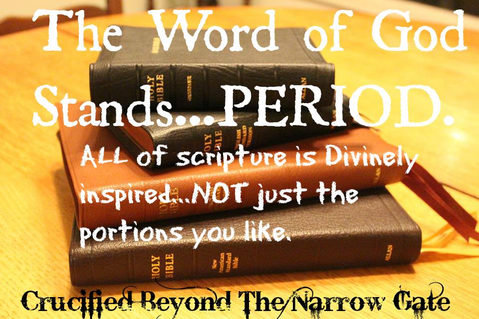 The Word of God Stands